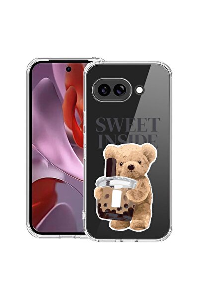 bestcase Husă Antișoc 1.5mm Compatibilă cu Google Pixel 10a, cu Design Ursule...