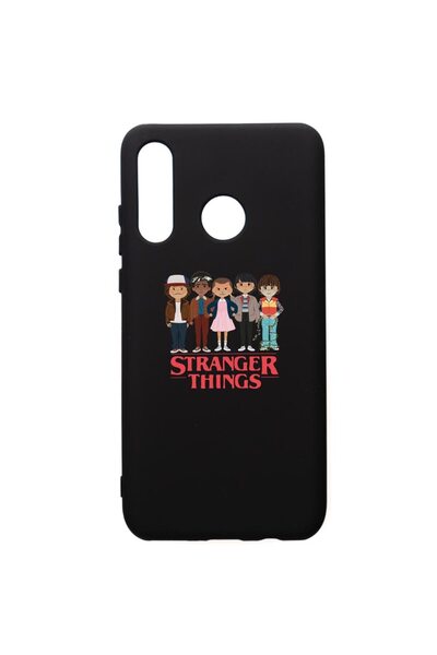 bestcase Θήκη προστασίας Huawei P30 Lite, Stranger Things, σιλικόνης, με υφασ...