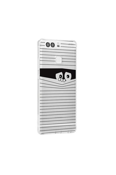 bestcase Θήκη σιλικόνης, διαφανής, 0,5 χιλιοστά, μαύρη, Huawei P10 Lite
