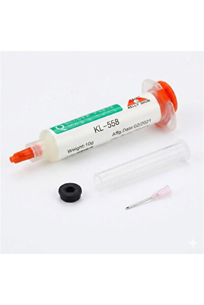 KELLS Flux Decapant Tip Seringa Kellyshun KL-558, 10cc, pentru Lipire SMD BGA...