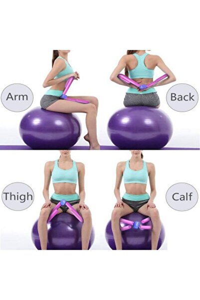 Generic جهاز تجميل الساق - جهاز تثبيت الساق باللون الأزرق مع نابض فولاذي قوي ...