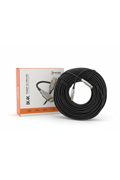 zumastar Fiber Optic 50m HDMI Cable Hdtv 2.1 8K 4K Hdr Ultra Hd High Speed