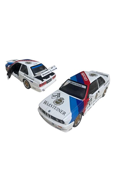 ADIRI SHOP Mașină metalică BMW M3 DTM Warsteiner, model racing de colecție, a...