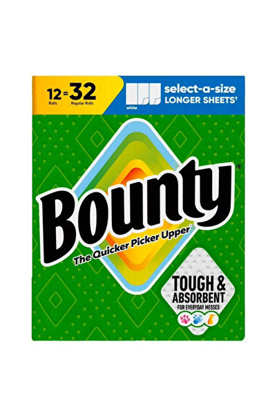 Bounty Select A-Size Paper Towels - 12 Rolls