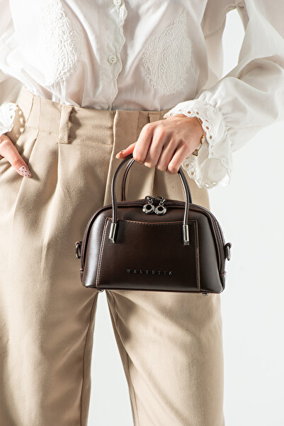By Hakan Tn-122 Women's Shoulder Bag Handbag Crossbody Bag Brown