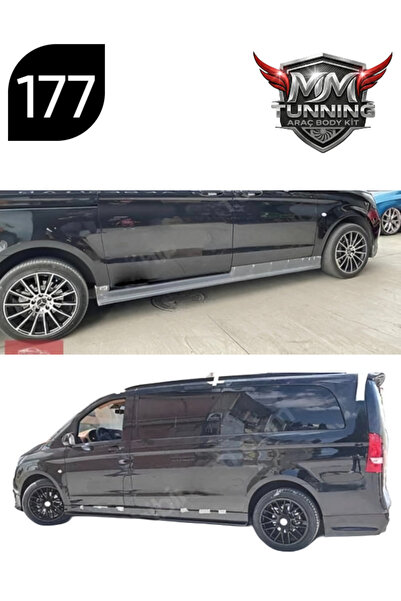 MMTUNNİNG MERCEDES VİTO 638 YAN MARŞPİYEL TAKIMI ORTA ŞASE (BOYASIZ GÖNDERİLE...