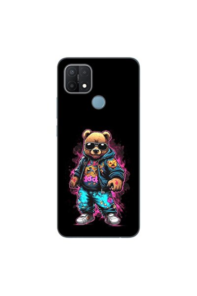 OEM Θήκη συμβατή με Oppo A15 και A15s, Σιλικόνης Gel TPU, Μοντέλο Bear Cool B...
