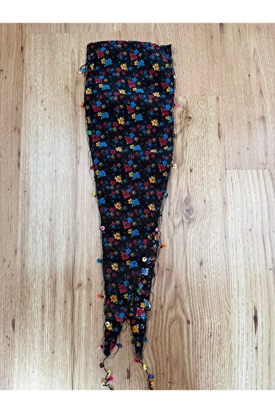 Gülerbandana by yunus güler Çiçek desenli boncuklu fular