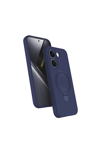 m.tk moveteck Xiaomi Poco X8 Pro Uyumlu Kılıf Magsafe Halkalı Extra Standlı i...