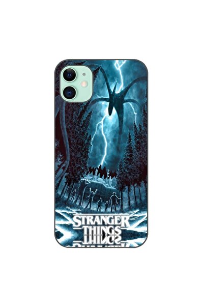 OEM Husa compatibila cu Apple iPhone 11 Silicon Gel Tpu Model Stranger Things...