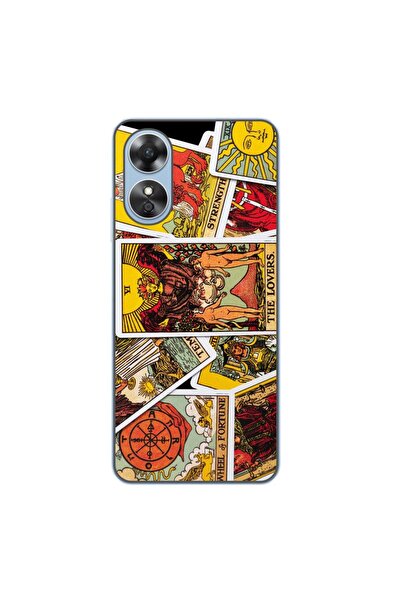 OEM Husa compatibila cu Oppo A17 Silicon Gel Tpu Model Carti Tarot