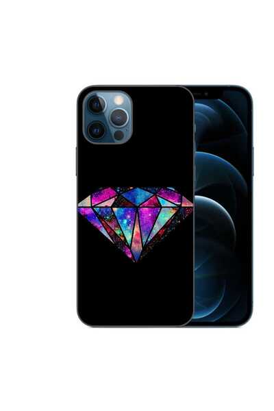 OEM Husa compatibila cu Apple iPhone 12 Pro Max Silicon Gel Tpu Model Diamond...