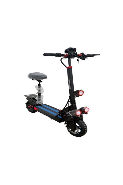 Spider 48V Foldable Electric Scooter Removable Seat 1500W Motor Dual Suspensi...