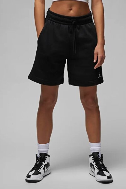 Nike Jordan Brooklyn Fleece Womens Short Pamuklu Kadın Şort Siyah