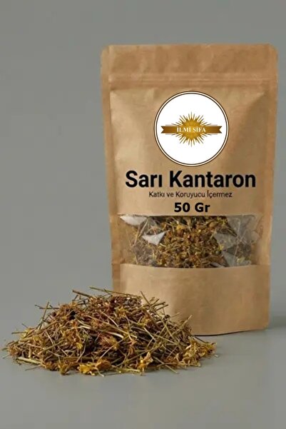 İLMİ ŞİFA Sarı Kantaron Otu Sapsız (Binbirdelik Otu – Sarıkantaron – St. John...