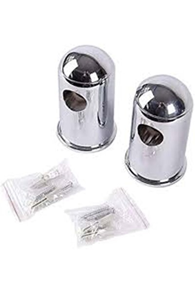 Leva House ROBOT DUŞ AYAĞI - KROM - 22mm - ( 1 TAKIM 2 ADET FİYATIDIR )