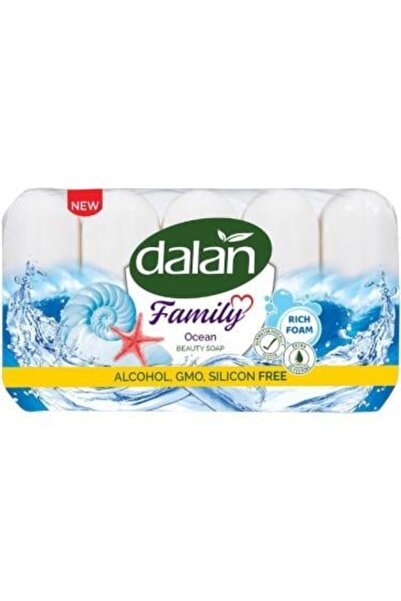 Dalan Family Ocean Soap for Body and Hands – 5 x 75 grams