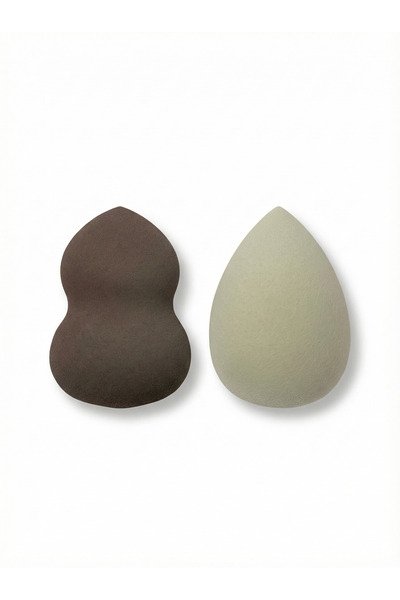 Mooniva Makeup Sponge Set Mooniva, Latex-Free, 2 pieces, for Foundation and C...