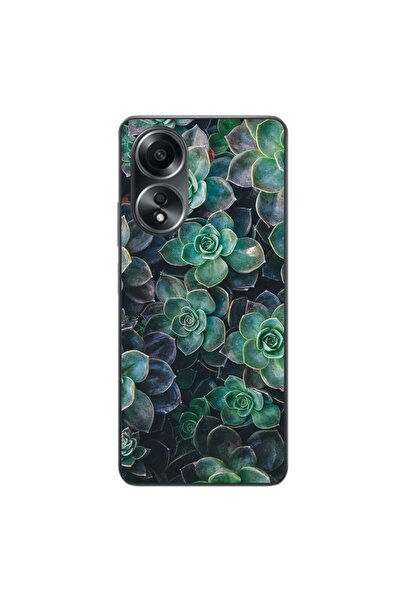 OEM Husa compatibila cu Oppo A58 4G Silicon Gel Tpu Model Flori de Stanca