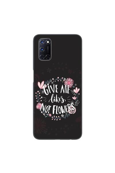 OEM Case compatible with Oppo A72 Silicone Gel Tpu Pattern Message Give Me Likes