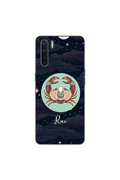 OEM Калъф, съвместим с Oppo A91, силиконов гел TPU, с шарка Хороскоп Рак