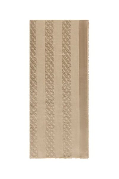 Guess Beige Patterned Women's Shawl