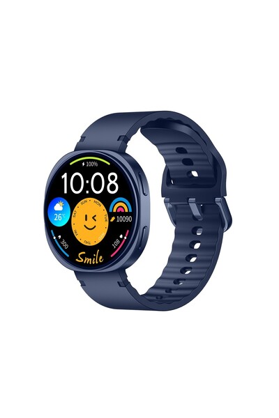 Bix TSW3 42mm Ultra İnce 1.32 inç AMOLED Ekran Bluetooth Aramalı Metal Çerçev...
