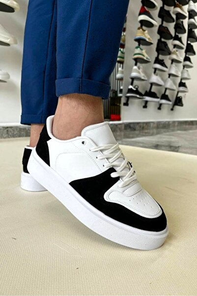 Zerenyus Zrk-726 High Quality White-Black Men's Sneaker