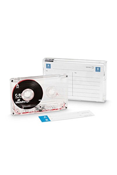 MediaRange Audiokassette C90 90min Typ1 normale Bias transp.