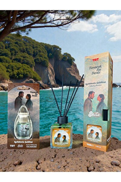 Sasta Taşacak Bu Deniz Lisanslı Ortam Kokusu & Oto Ayna Kokusu Set BJ