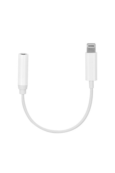OEM Adaptor USB Partner Tele.com Lightning - Jack 3.5mm Bia≈Çy (5901737384607)