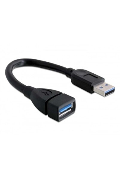 DELOCK Extension cable USB 3.0 A-A 15 cm male / female black