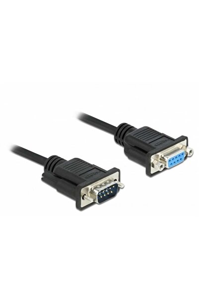 DELOCK Cablu serial D-Sub9 2m St/Bu cu carcasă St subțire