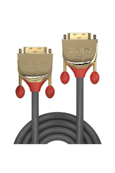 LİNDY DVI-D Single Link SLD Kabel Gold Line 10m