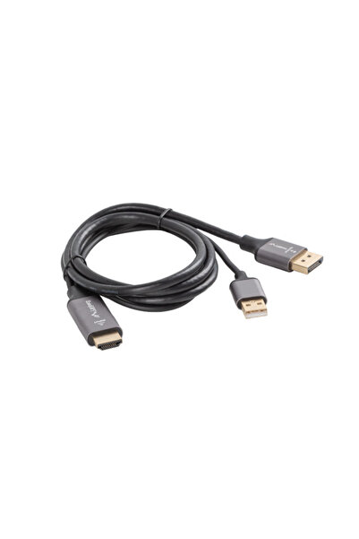 Lanberg Cablu HDMI (M) la DisplayPort (M) 1M 4K Negru
