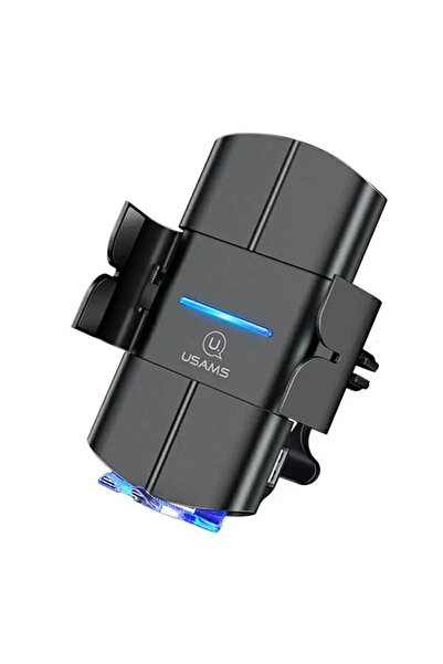 Usams Uchwyt indukcyjny US-CD133 10WAutomatic do kratki went. czarny/black St...