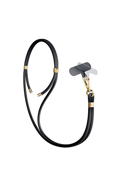 3MK Șnur pentru telefon - EasyClip Elite - Negru (auriu)