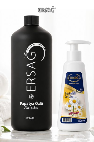 Ersağ Chamomile Extract Liquid Hand Soap with Apparatus 1000 ml