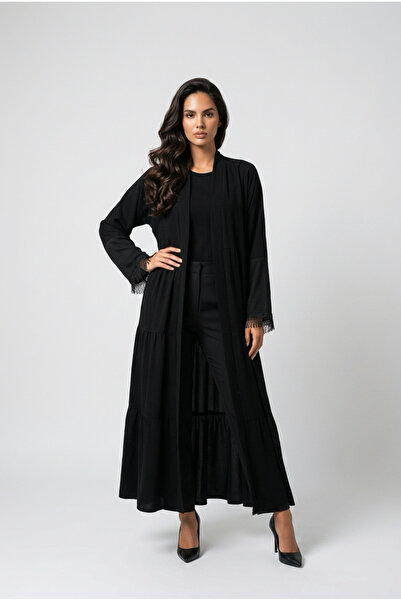 DAR ALSALAAM Trend Abaya with Crinkle Folds Suitable for All Seasons