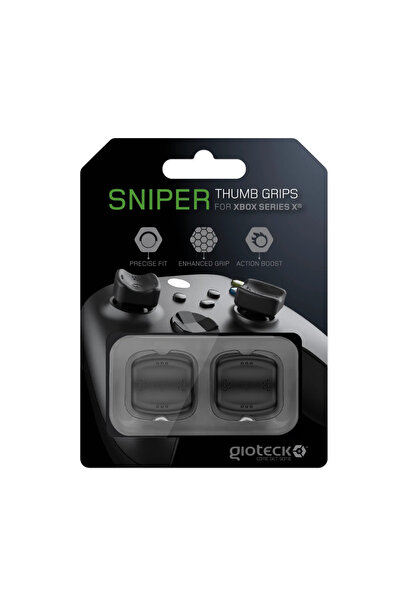 GIOTECK Manșoane pentru joystick SNIPER pentru XBOX X/S Negru