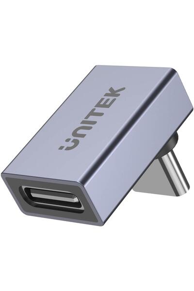 Unitek Adaptor USB A1039GY01 USB-C - USB-C Gri (A1039GY01)