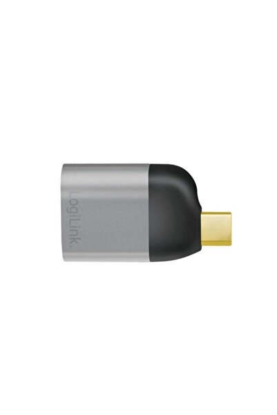 LogiLink Adaptor CUA0205 USB tip C USB-C/M la mDP/F 8K aluminiu negru/gri