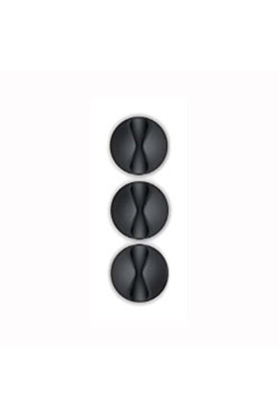 blueLounge CableDrop Mini Pachet de 9, negru