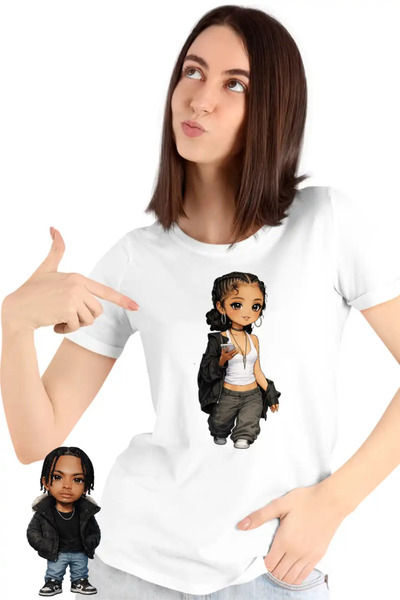 OEM Women's T-Shirt Tyla Best Party Chibi