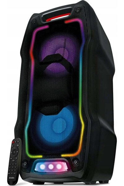 Sven Boxă PS-730 neagră (100W TWS Bluetooth FM USB microSD display LED 4400mA*h)