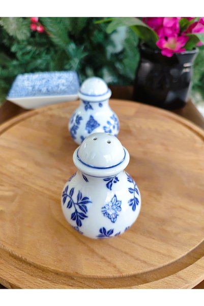 Madame Coco Allotropie Porcelain 2-Piece Salt Shaker
