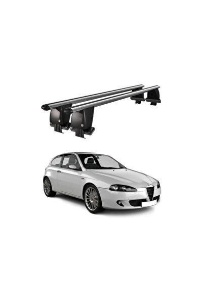 OEM Alfa romeo 147 2000-2010 aluminum auto roof rack, compatible with silver ...