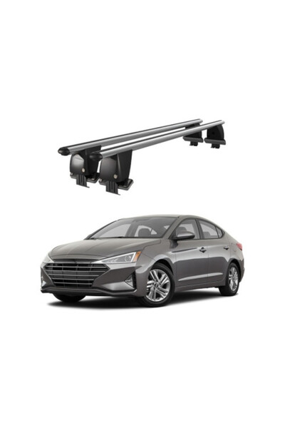 OEM Bare transversal portbagaj aluminiu compatible plafon neted hyundai elant...