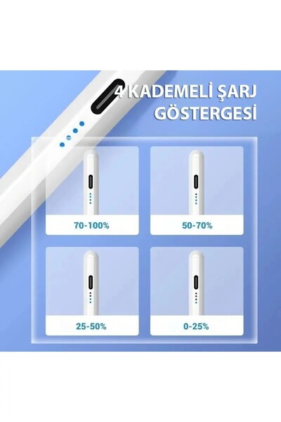 utechno iPad Samsung Huawei Uyumlu Profesyonel Stylus Tablet ve Telefon Çizim Kalemi