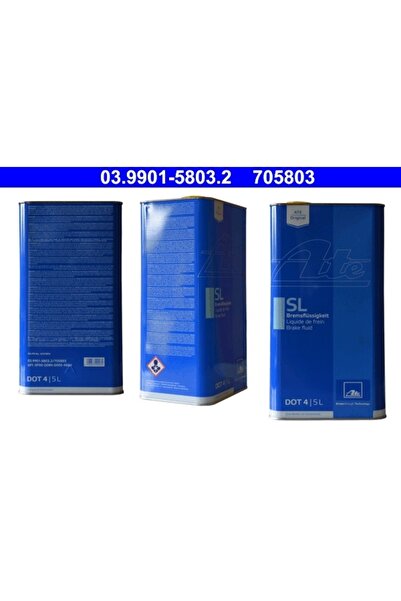 OEM Lichid de frână ATE SL DOT 4 5L – 03.9901-5803.2